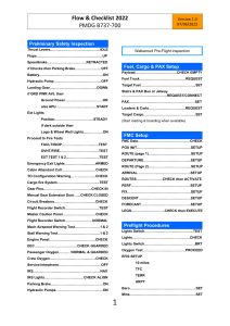 PMDG 737 Checklist 1.0