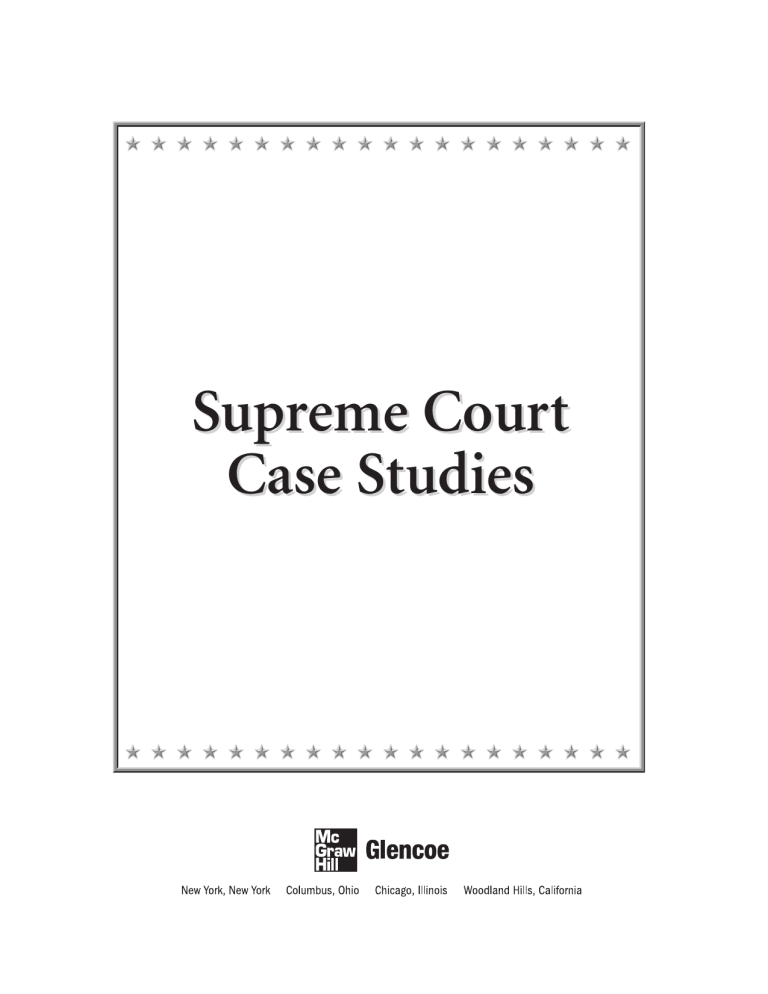 supreme court case study 74 answers