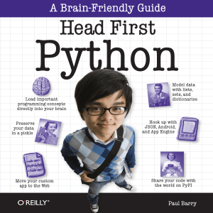 Head First Python, First Edition (2010)