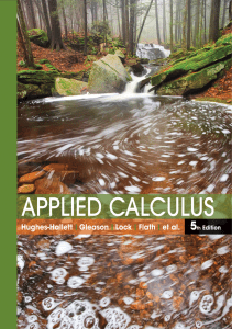 Applied Calculus by Deborah Hughes-Hallett, Patti Frazer Lock, Andrew M. Gleason, Daniel E. Flath, et al. (z-lib.org)