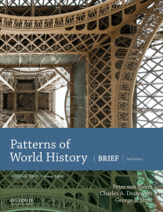 Peter von Sivers  Charles A. Desnoyers  George B. Stow - Patterns of World History. 2-Oxford University Press (2018)