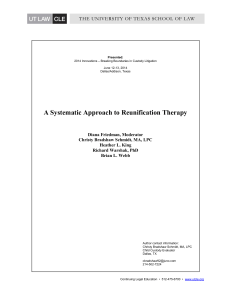 ASystematicApproachtoReunificationTherapy