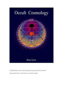 Occult Cosmology