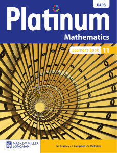 PlatinumMathematicsGrade11