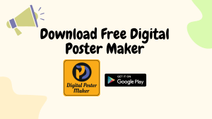 Digital poster maker