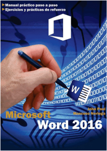 Manual de Microsoft Word 2016