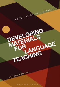 Developing Materials for Language Teachi