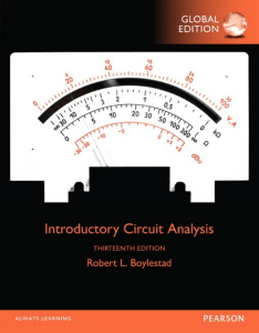 Introductory circuit analysis (Boylestad, Robert L)- 13th edition