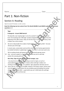 Reading Revision Worksheet #R5