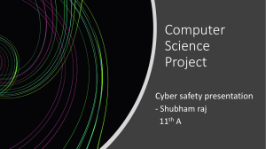 cyber safety presentation