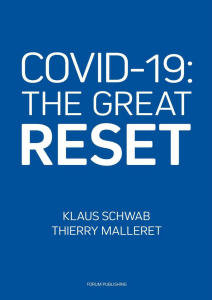 COVID-19: The Great Reset: schwab
