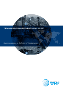 2018 World Manufacturing Forum Report