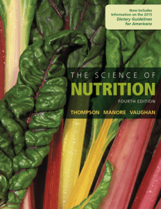Janice J. Thompson, Melinda Manore, Linda Vaughan - The Science of Nutrition (4th Edition)-Pearson (2017)