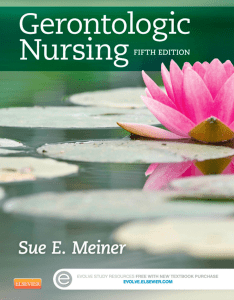 Gerontologic nursing fifth ed 
