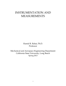 Instrumentation and Measurements SP2018 Textbook