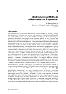InTech-Electrochemical methods in nanomaterials preparation