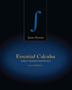 Stewart J. - Essential Calculus  Early Transcendentals (2014) 