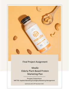 Plant-Based Protein Marketing Strategy