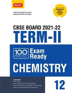 MTG Class 12 Term 2 Chemistry Exam Ready Book