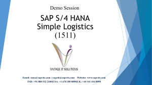 SAP S4 HANA Simple Logistics Online Training-SAPVITS (1)