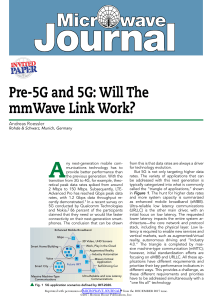 RS Article Pre-5G 5G Will The mmWave Link Work Dec2017