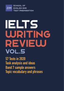 Ebook - IELTS Writing Review - Vol 5
