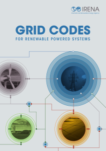 Grid Codes for Renewable Energy Systems by IRENA