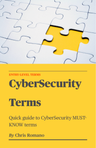 Cyber Security Terminology