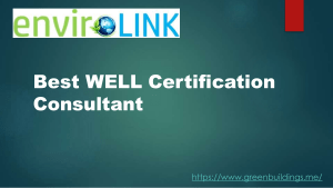 Best WELL Certification Consultant