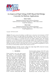 High-Voltage IGBT-Based Half-Bridge