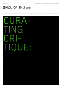 ONCURATING Issue9