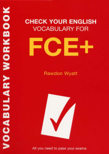 Check Your English Vocabulary for FCE