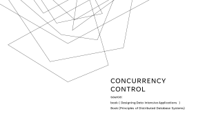 14- Concurrency Control (Conflict Resolution in Concurrent Transactions-Part 2).