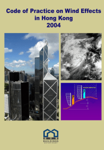 Code of Practice for the Wind Effects in Hong Kong 2004