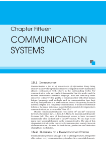 Communications NCERT