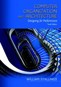 Computer Organization and Architecture 10th edition