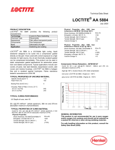 Loctite AA 5884