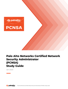 pcnsa-study-guide PAN-OS v11.0