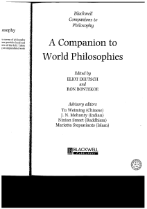 Blackwell Companion - Islamic Philosophy