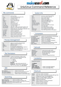 Unix and Linux Commands Reference - Makeuseof