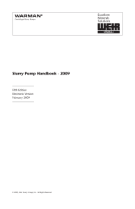 Slurry Pump Handbook 2009