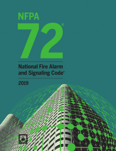 NFPA 72 (2019) كود