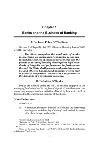 DIZON - Banking Laws