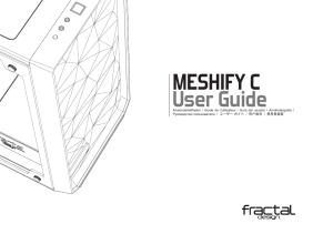 Meshify C Manual V1.0 20170705