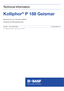 kolliphor-p-188-geismar technical information