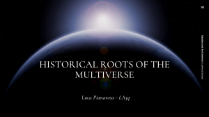 Historical roots of the multiverse 