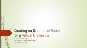 Creating an Orchestral Room v2