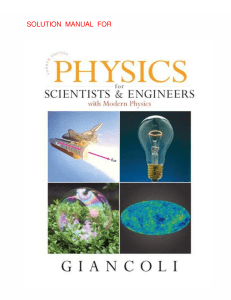 physic for scientist