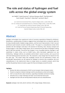 The+role+and+status+of+hydrogen+and+fuel+cells+across+the+global+energy+system