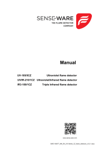 Manual Flame-detectors UV-UVIR-IR3